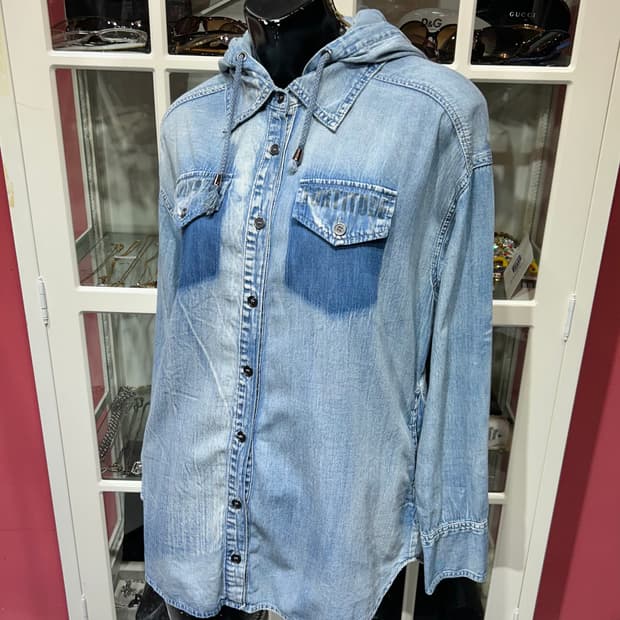 ghost of harlem shirt 고스트 오브 할렘 데님 셔츠