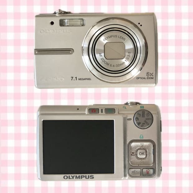 올림푸스 fe-240 디카 디지털카메라