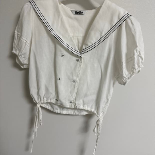 플레따 세일러 블라우스