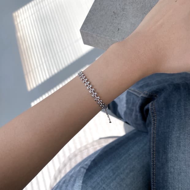 Heart Butterfly Bracelet