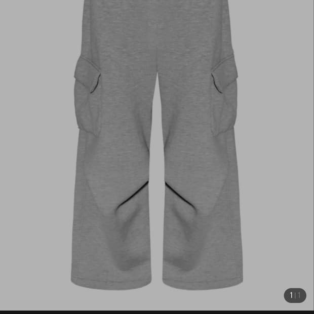 카미엔 벌룬 카고 스웻팬츠