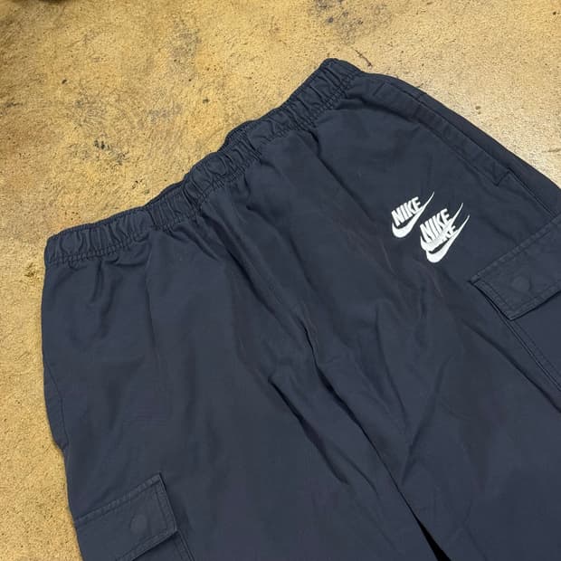 [정품/L] 나이키 더블 스우시 카고 바지 b18