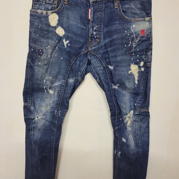 no.5   디스퀘어드2 페인트 스플래터 데님 48