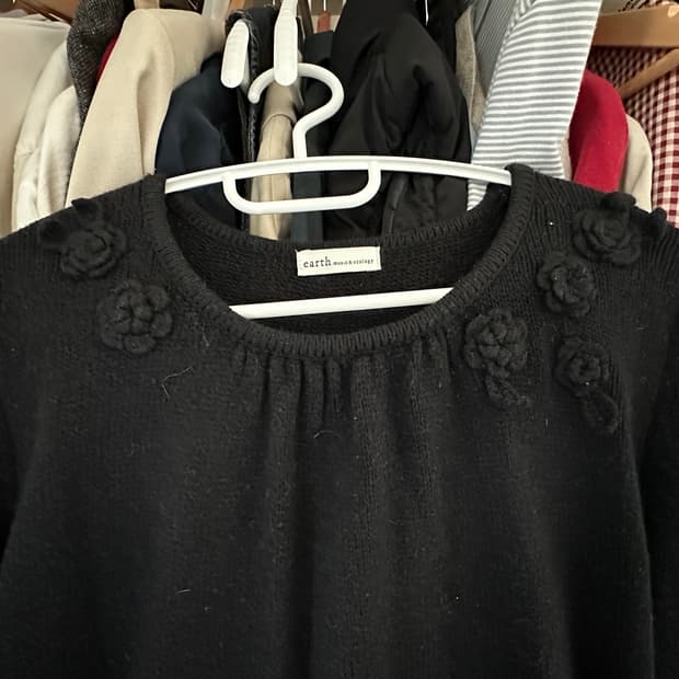 어스뮤직 모리걸 니트