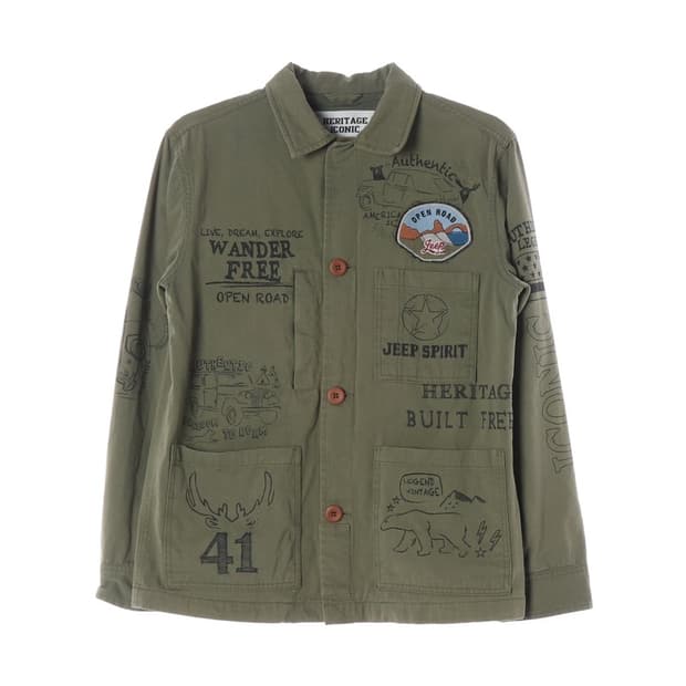 JEEP SPIRIT 카키 필드자켓 M