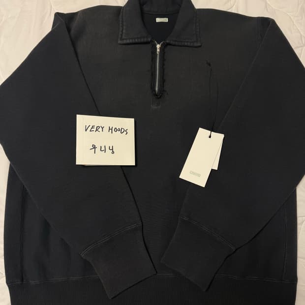 4)아프레쎄 25aw vintage half zip