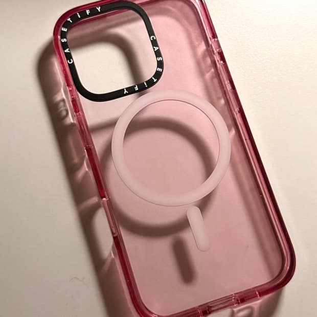 아이폰16프로 케이스티파이 맥세이프 케이스 / pink fizz
