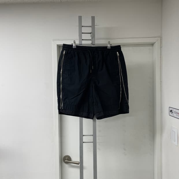 준지 사이드 지퍼 반바지 48