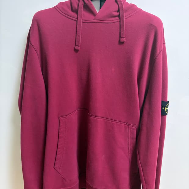 [xxl]스톤아일랜드 버건디 후드티