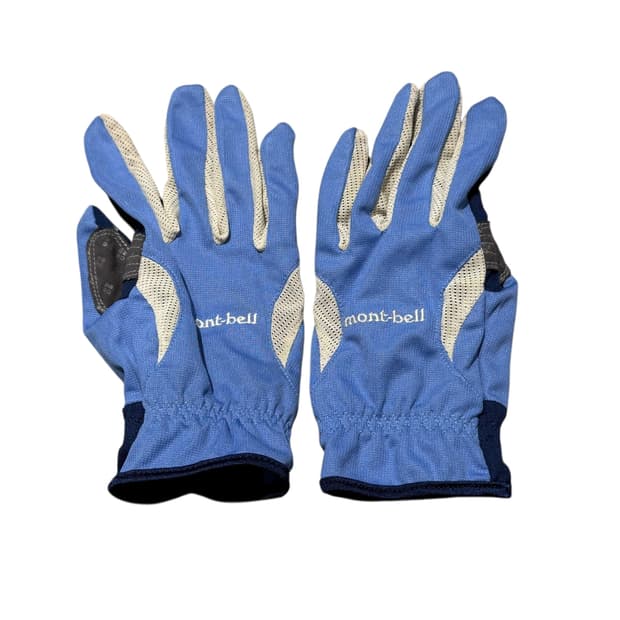 몽벨 하늘색 장갑 M 사이즈