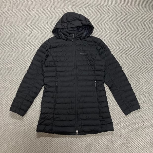 (100)몽벨 블랙 구스다운 패딩