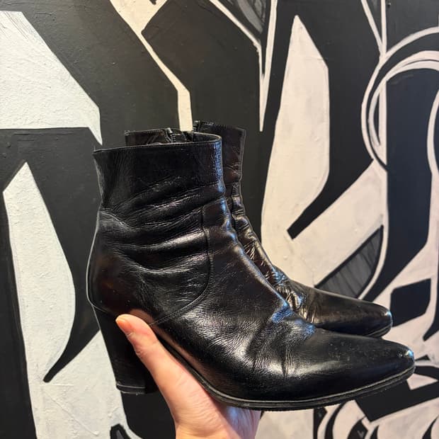 생로랑 15fw 프렌치 힐 부츠