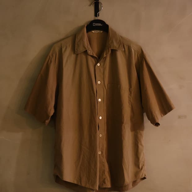 [Aulalee] - Cotton Half Sleeved Shirts