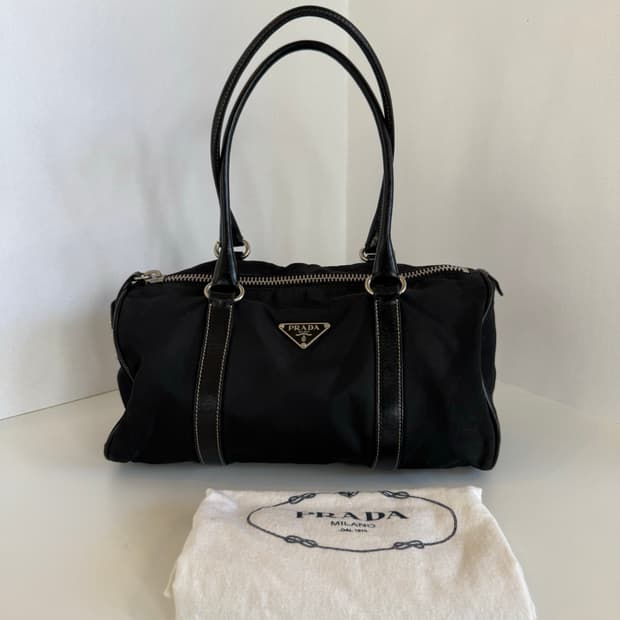 PRADA Pocono Boston Bag 프라다 포코노 보스턴백