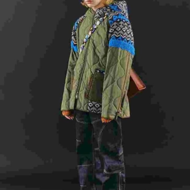 앤더슨벨 니트 패치 퀄티트 자켓 m사이즈 구합니다