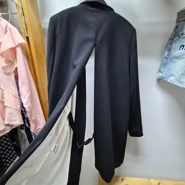 celebrity 백트임 춘추 롱자켓