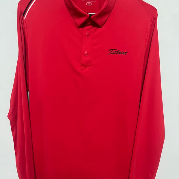 타이틀리스트 투어 핏 긴팔 티셔츠