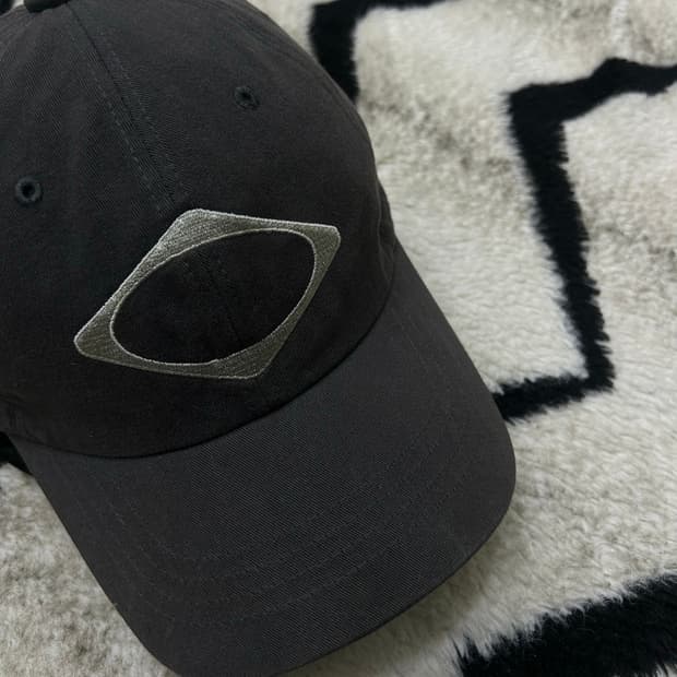 미스치프 롬버스 드로우 스트링 볼캡/다크그레이