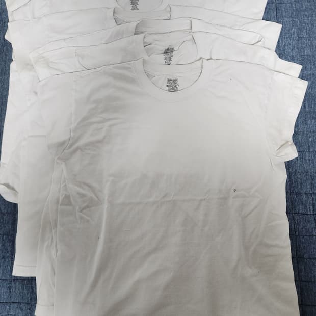 커클랜드 시그니춰 코튼 티셔츠 6매 일괄