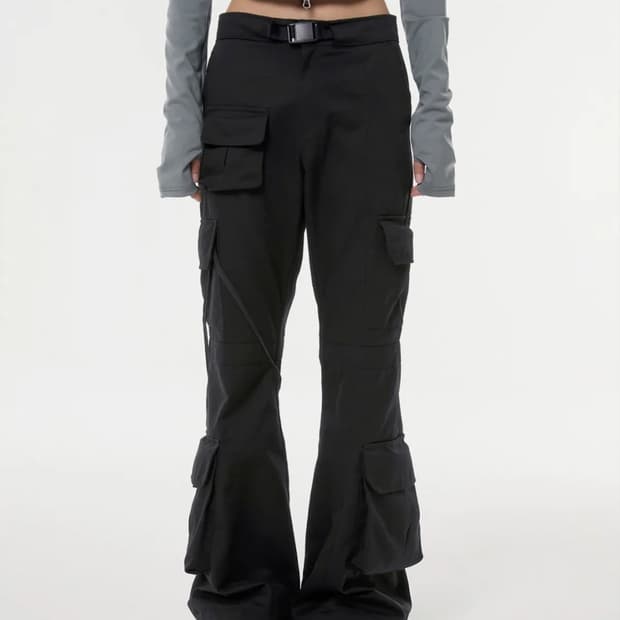 Flareup 5.cargo Flare Pants 1