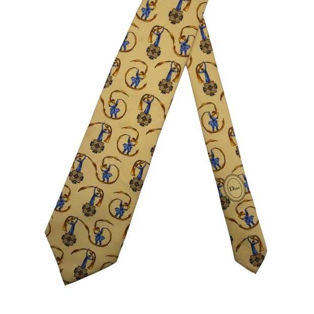 DIOR 디올 실크 넥타이 [BCF10803_0054-10]