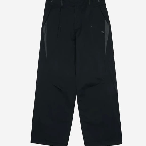 산산기어 웰드 패치드 팬츠 블랙 3사이즈