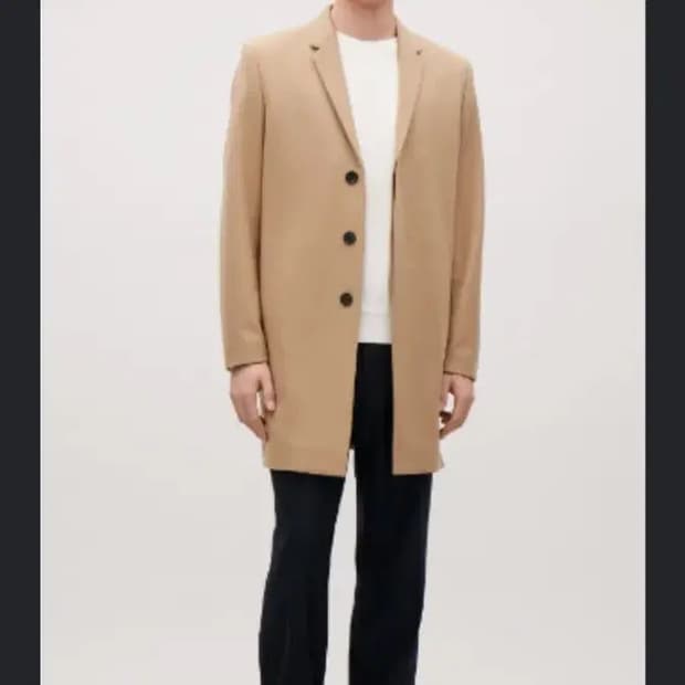 코스 캐시미어 블렌디드 코트