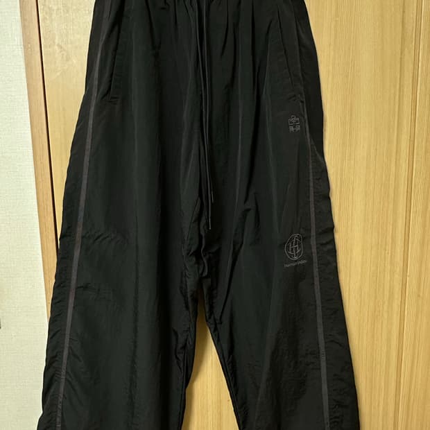 폴리테루 휴먼 인덱스 트랙 팬츠 블랙/퍼플 2사이즈