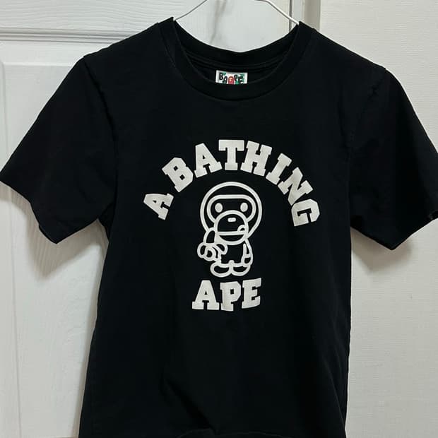 Bape 베이프 베이비마일로 반팔 xs