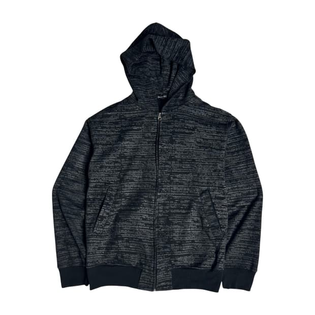 [JPN] Dope:H 펑크 레터링 패턴 후드집업