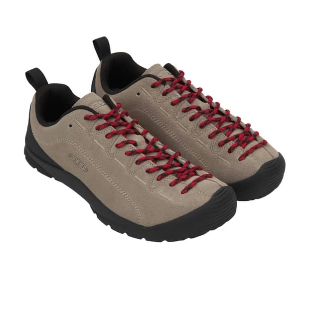 킨 재스퍼 스웨이드 스니커즈 실버밍크