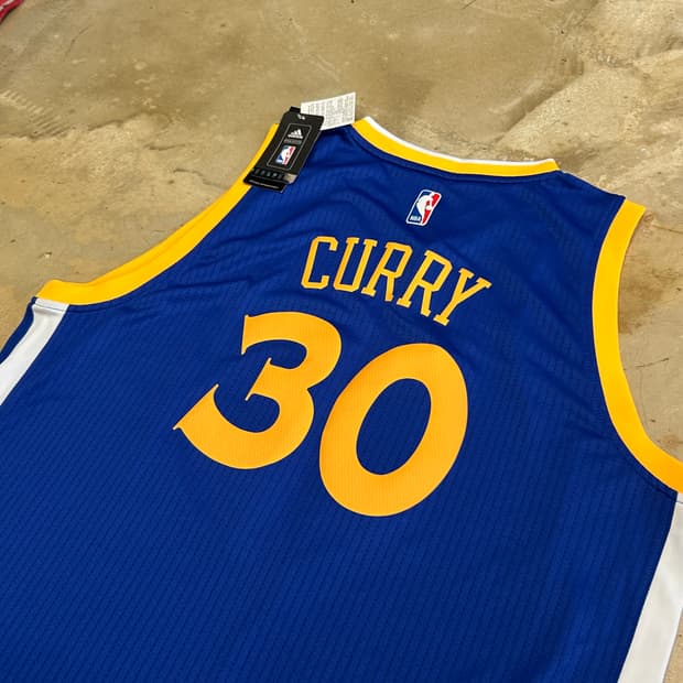 XL 새상품 아디다스 NBA No.30 스테판커리 민소매 유니폼