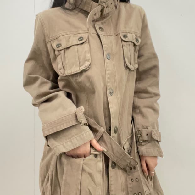 y2k buckle details Jacket