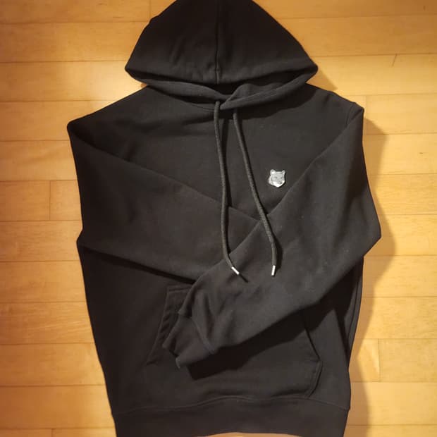 메종키츠네 폭스패치 후드집업