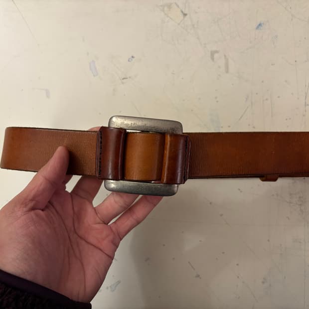Vtg belt brown