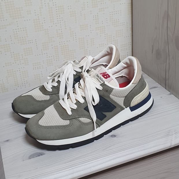 [270] 뉴발란스 990v1 올리브 270사이즈 판매 