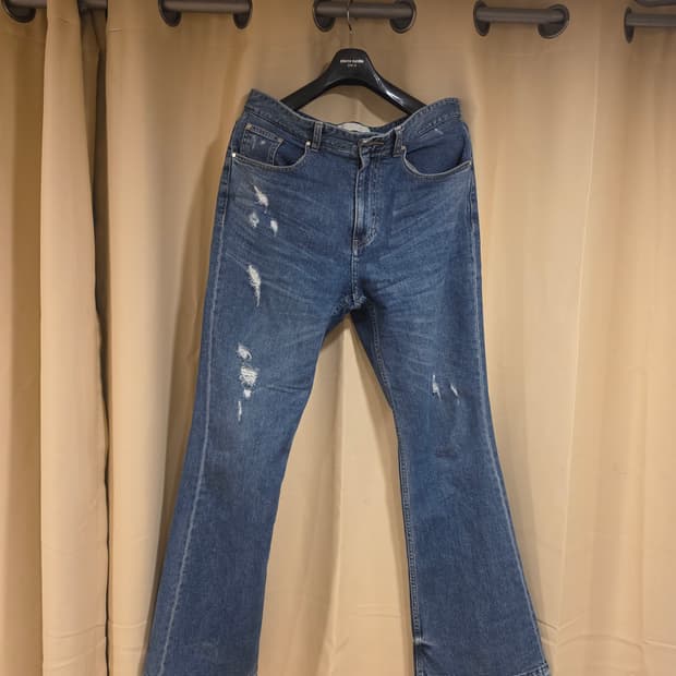 Boots Cut Flare Blue Jeans 부츠컷 플레어진 청바지