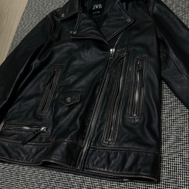 Zara 레더 자켓
