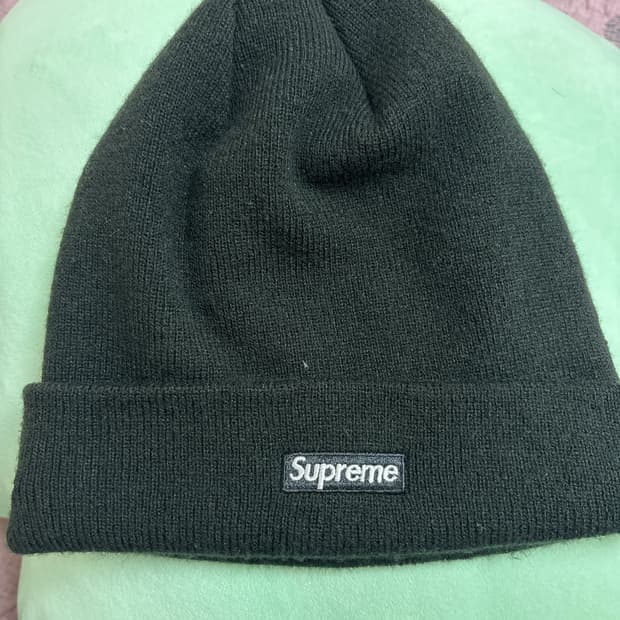 슈프림 비니 블랙