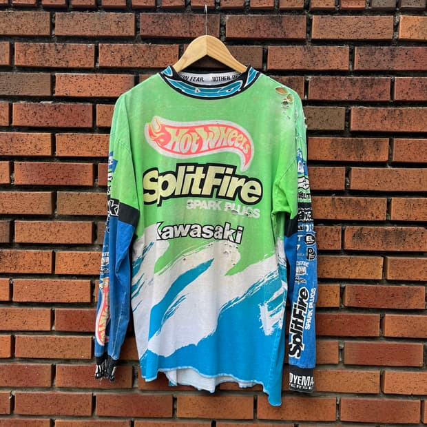 90s 가와사키 모토크로스 져지 (105)