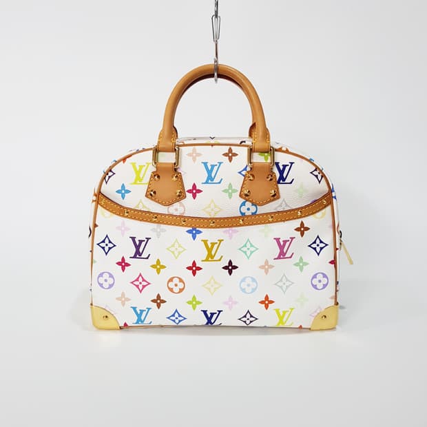 루이비통 M92663 모노그램 멀티 화이트 트루빌 토트백