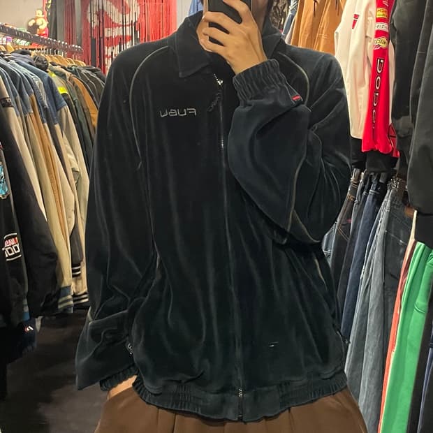 [IM] FUBU 푸부 딥네이비 벨벳