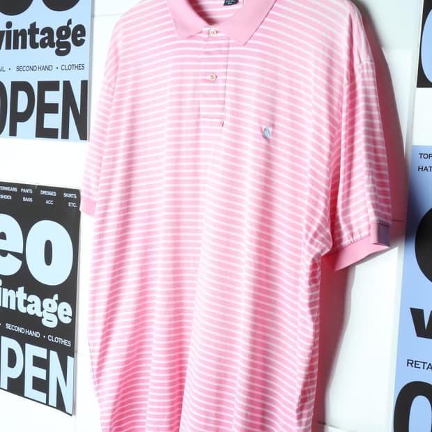 (XL-3XL) 폴로 랄프로렌 반팔 카라 티셔츠 USA 핑크-H30564