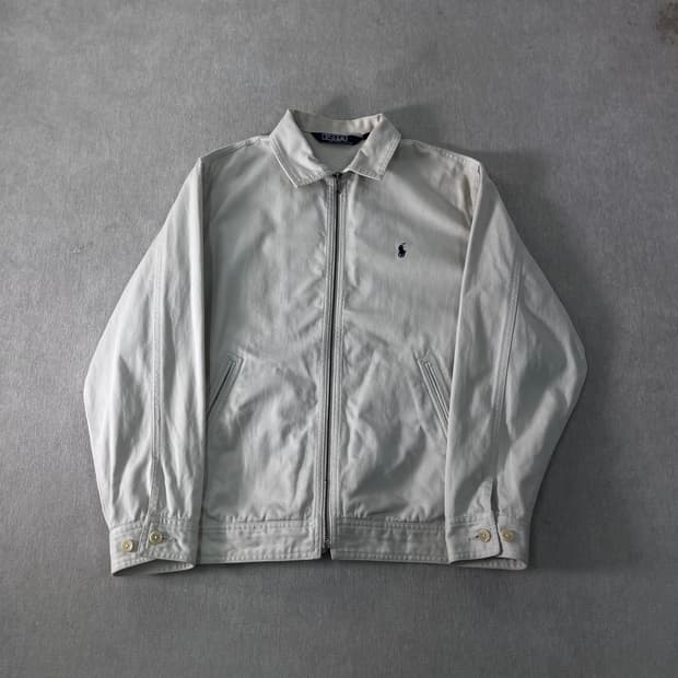 100 폴로랄프로렌 베이지 블루종 자켓