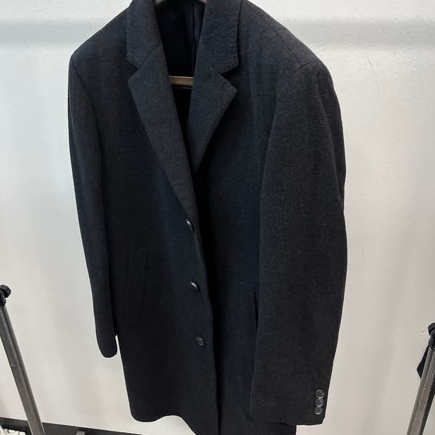 105) 휴고보스 캐시미어 울코트 