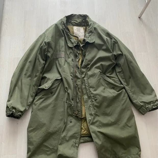 M-65 오리지널 피쉬테일 개파카 올리브 XS