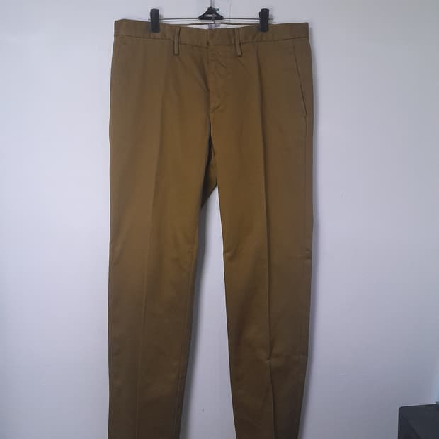 이태리 인코텍스 머스타드 치노팬츠 50/34"