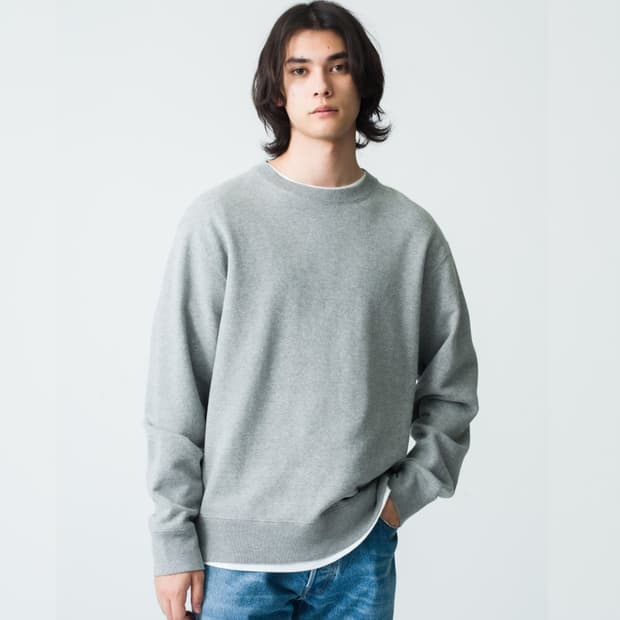 겨울 무지 기모 맨투맨 티셔츠 긴팔티