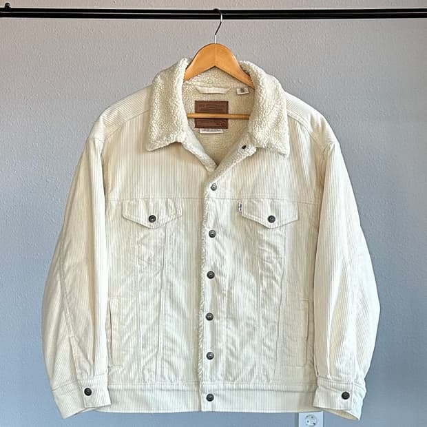 [XS]리바이스 Levi's 코듀로이 쉐르파 자켓