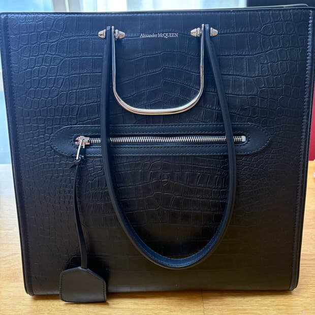 알렉산더 맥퀸 톨스토리 토트백